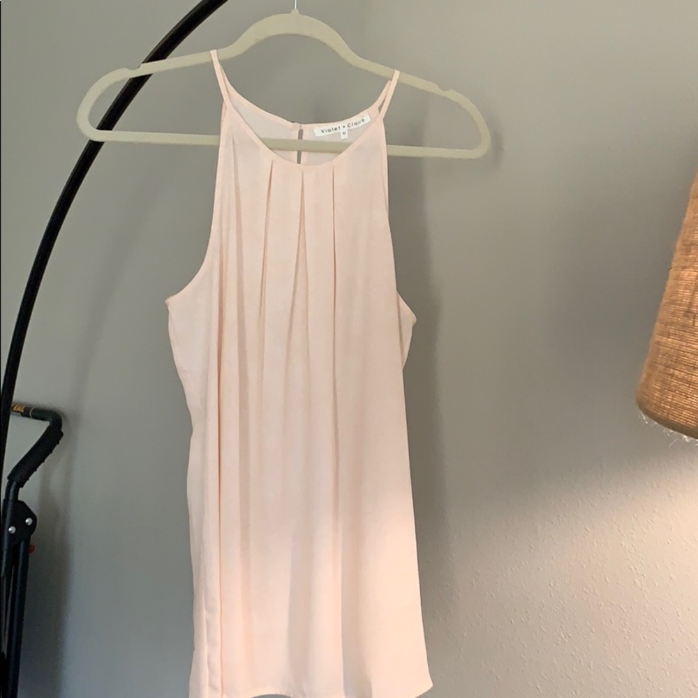 Pretty summer top in pale pink